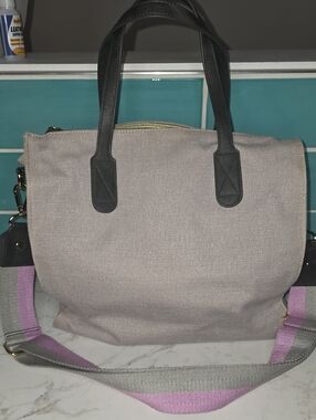 Erin Condren Canvas Crossbody Tote With Extra Strap